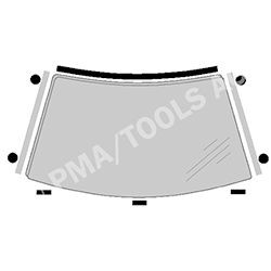 PMA Trim- / Protection Strip, windscreen Article number: 364268131 cheaply