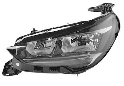 VAN WEZEL Headlight Article number: 3805961 cheaply