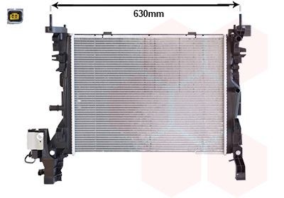 VAN WEZEL Engine radiator Article number: 43012734 cheaply