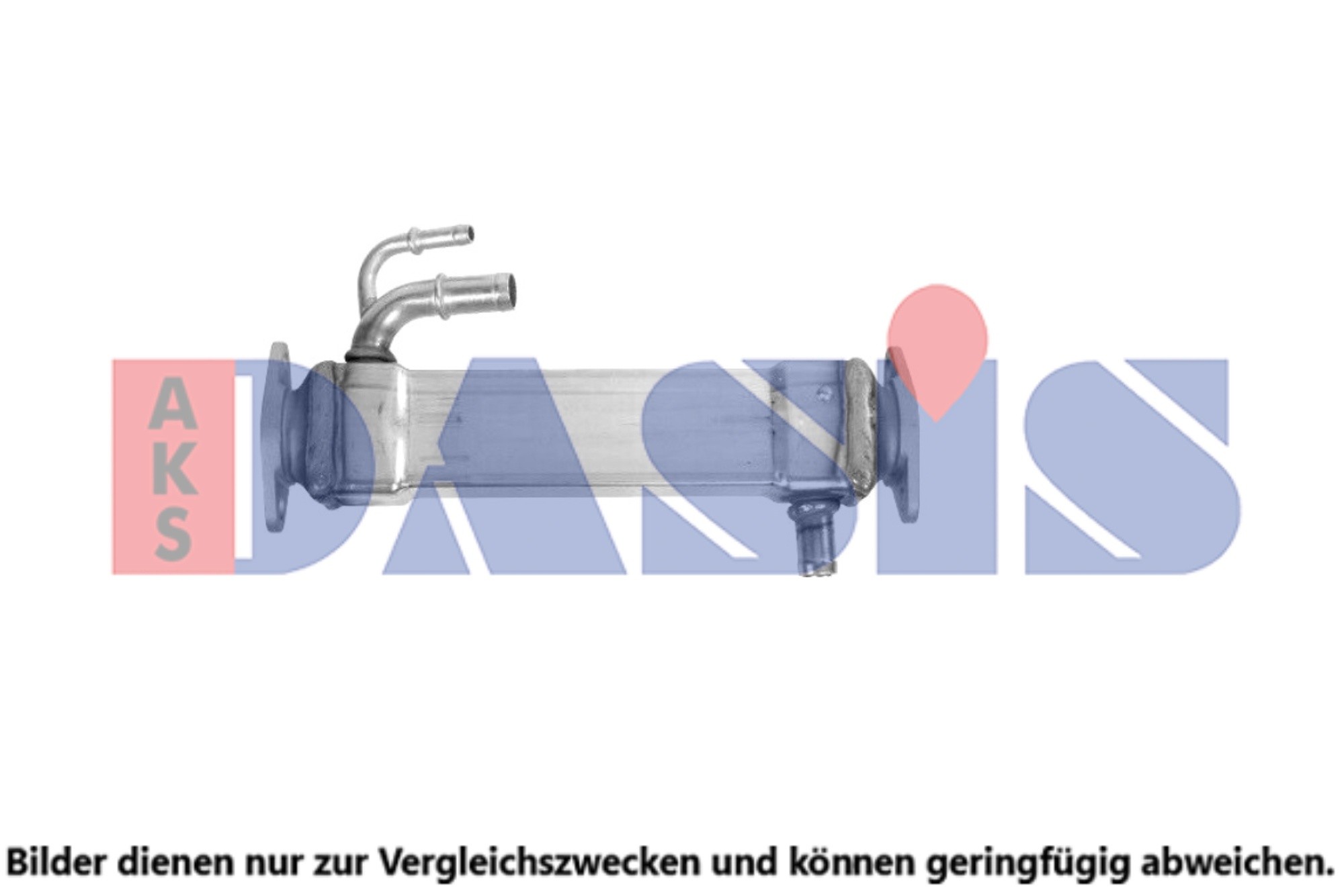 AKS DASIS 085023N EGR køler DUCATO 2.3 D 150 Multijet 148 HK Diesel