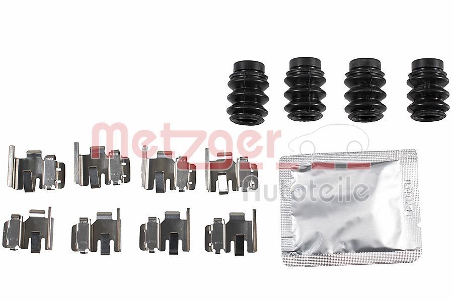 METZGER 109-0175 Lisakomplekt, ketaspiduriklotsid SORENTO 2.5 MPI AWD 180 HP Bensiin
