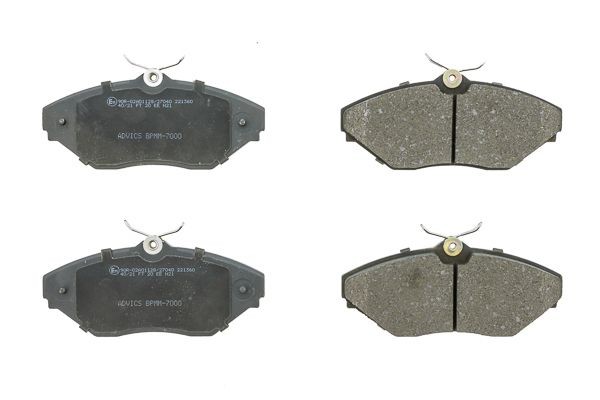 AISIN Комплект спирачно феродо, дискови спирачки артикулен номер: BPMM-7000 евтино