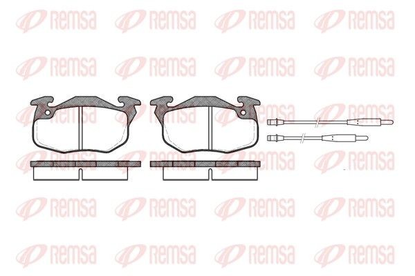 REMSA Brake pad set Article number: 0192.44 cheaply
