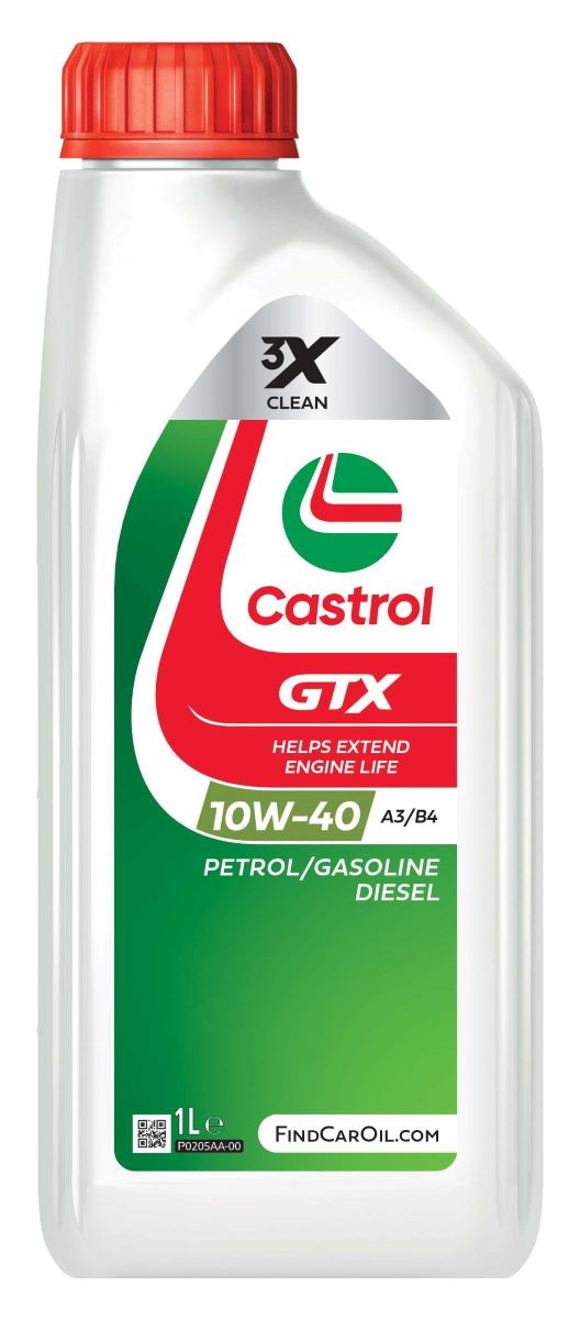 CASTROL Variklio alyva GTX, A3/B4 prekės numeris: 15F8FE nebrangu