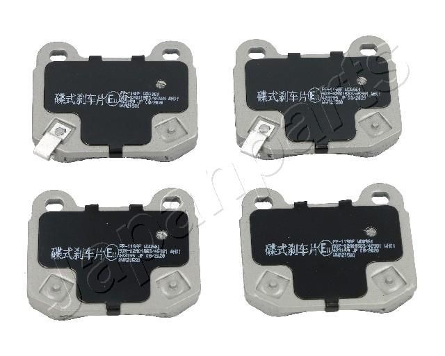 JAPANPARTS Brake pad set Article number: PP-119AF cheaply