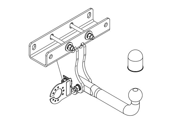 STEINHOF Trailer Hitch Article number: J-081 cheaply