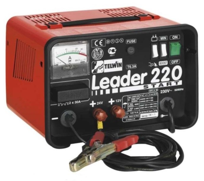 TELWIN Starthjelpapparat Leader 220 artikkelnummer: 807539 billig