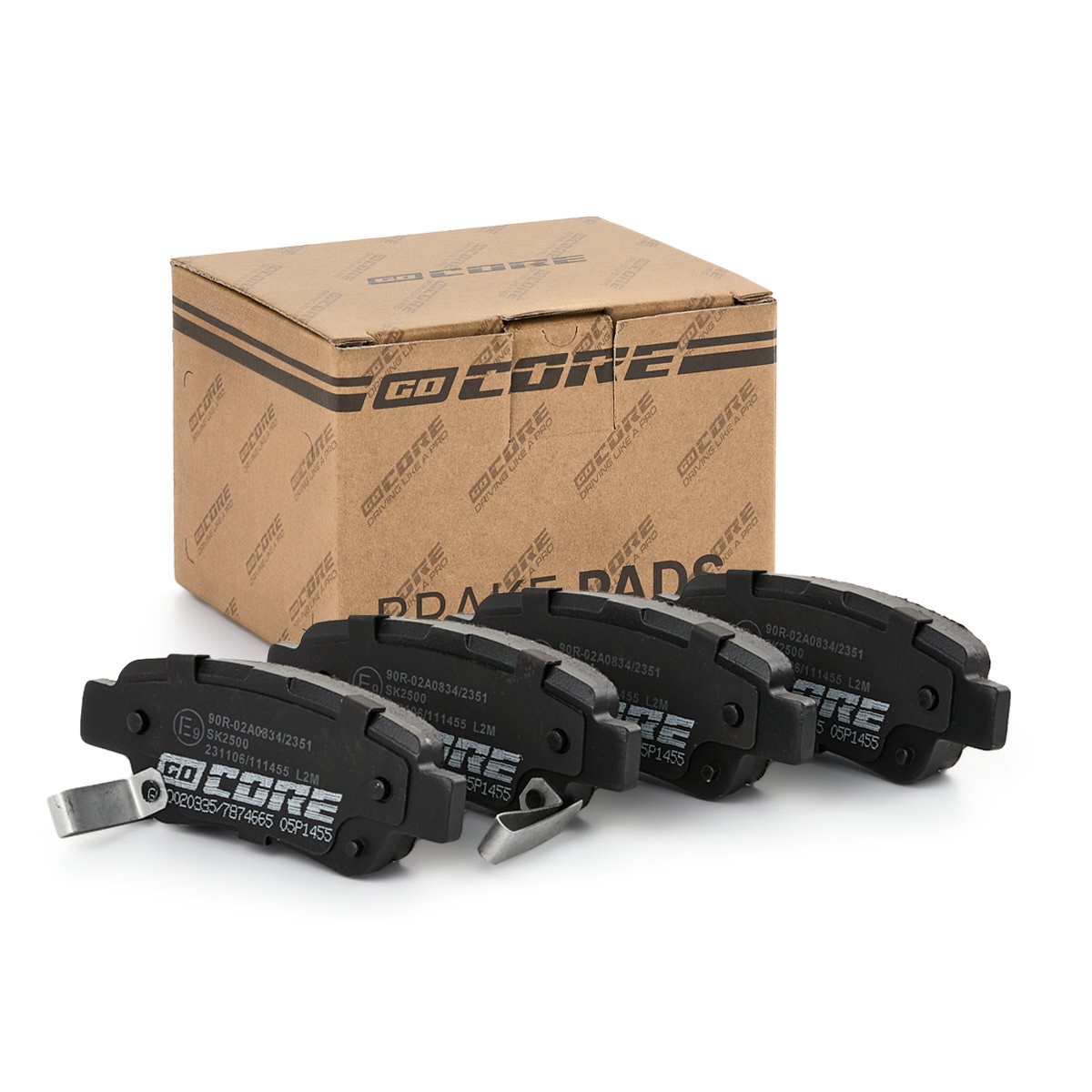 goCORE Plaquettes de frein UGS: GCD020335 à peu de frais
