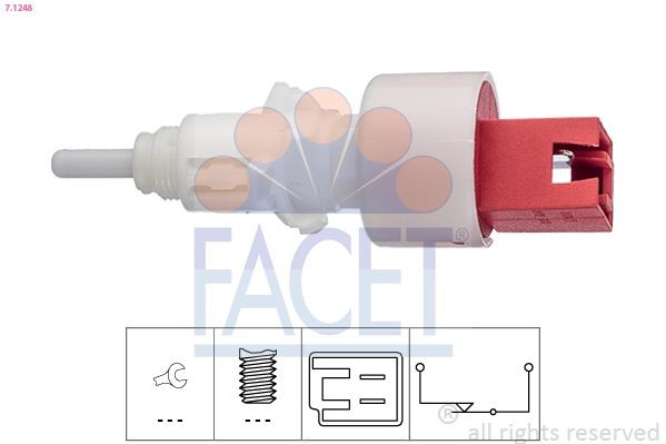 FACET 7.1248 Lüliti, sidurdamine(GRA) 500 / 595 / 695 1.4 (312.AXF1A, 312.AXD1A) 160 HP Bensiin