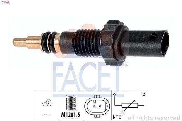 FACET Sensor, coolant temperature Article number: 7.3348 cheaply