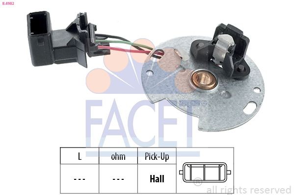 FACET Sensor, ignition pulse Article number: 8.4982 cheaply
