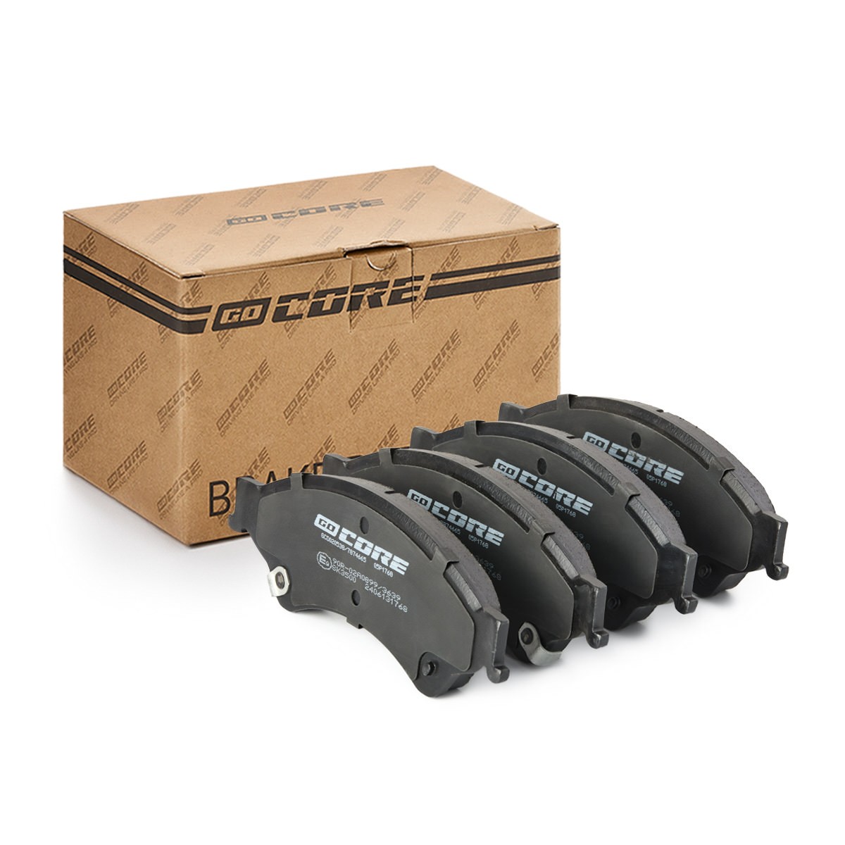goCORE Bremsbeläge Artikelnummer: GCD020538 günstig