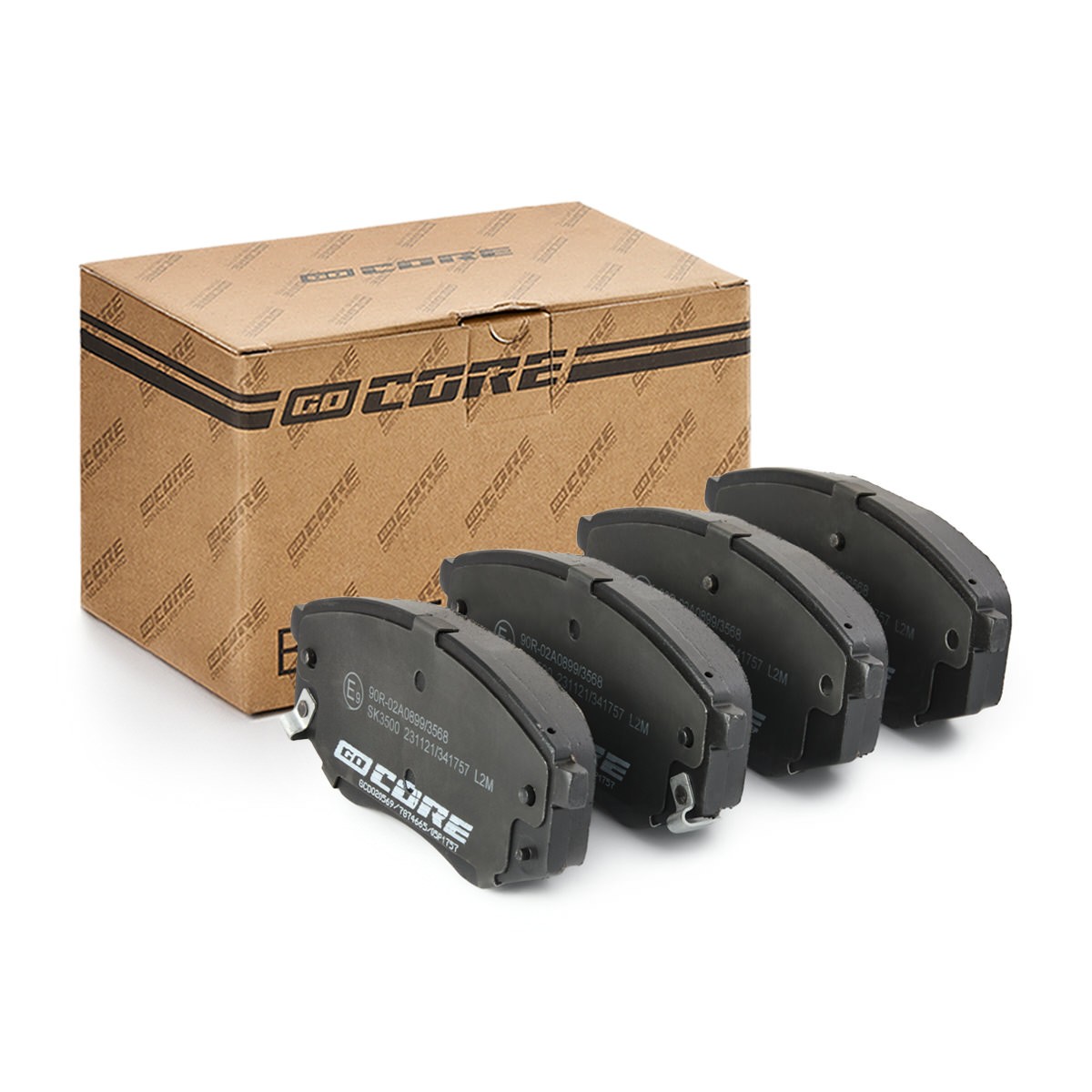 goCORE Plaquettes de frein UGS: GCD020569 à peu de frais