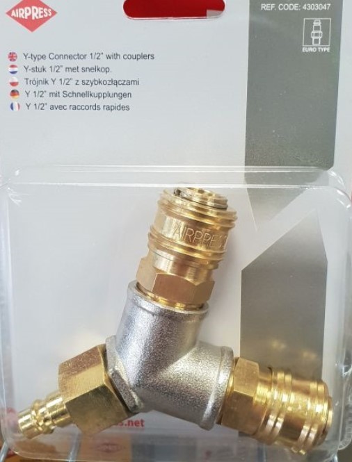 AIRPRESS T-stykker og y-stykker Varenummer: 4303047 billige