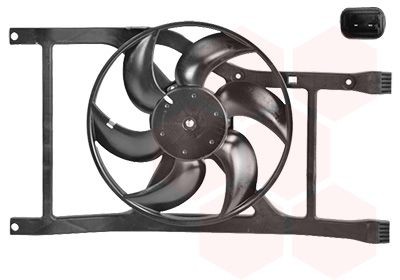 VAN WEZEL Radiaatori ventilaator Artikli number: 1604746 soodsalt