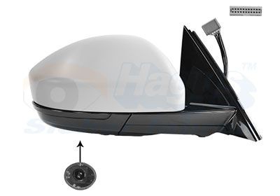 VAN WEZEL Wing mirror Article number: 7719818 cheaply