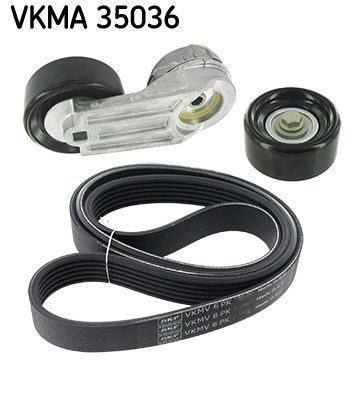 SKF V-Ribbed Belt Set Article number: VKMA 35036 cheaply