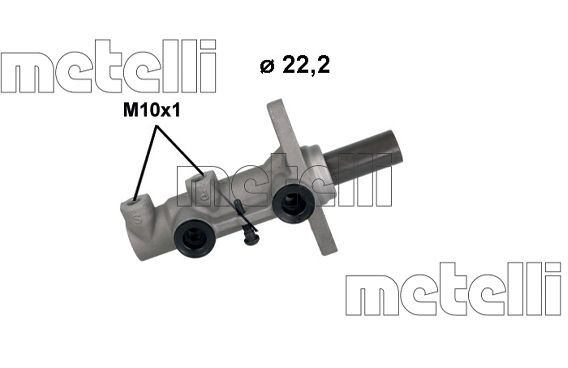 METELLI Peapiduri silinder Artikli number: 05-1208 soodsalt