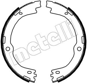 METELLI Handbrake shoes Article number: 53-0682 cheaply