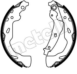 METELLI Brake Shoe Set Article number: 53-0744 cheaply