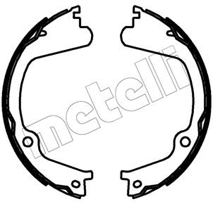 METELLI Handbrake shoes Article number: 53-0772 cheaply