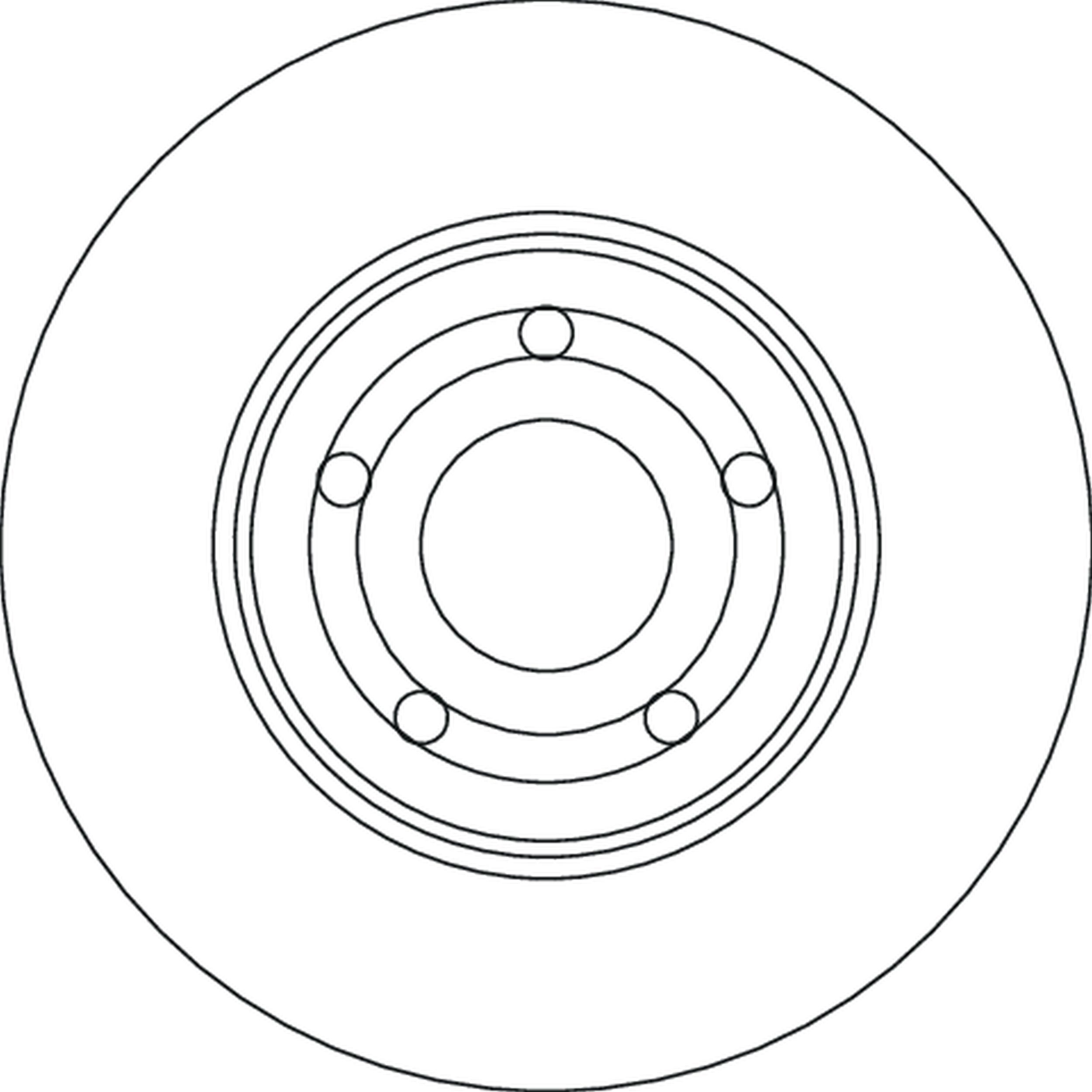 TRW Brake disc Article number: DF6708 cheaply