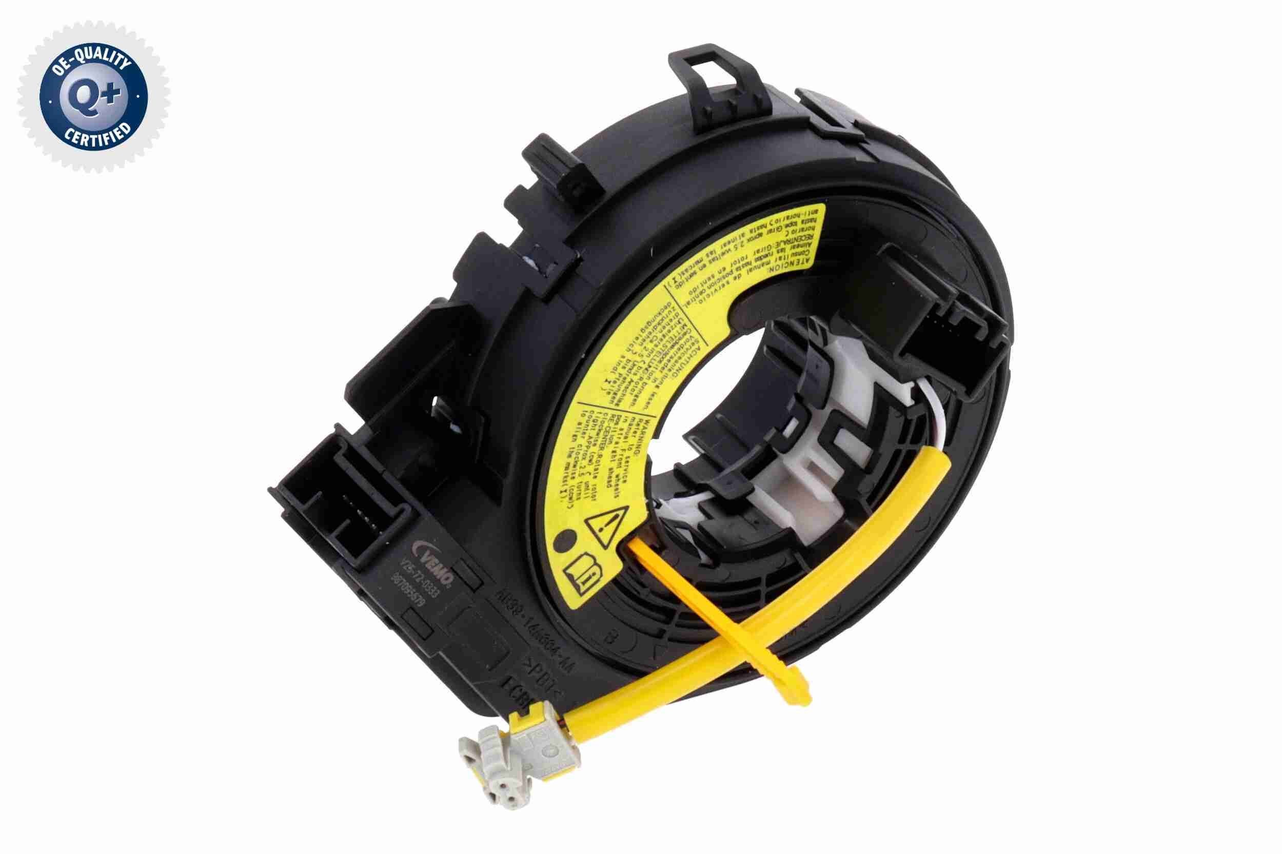VEMO V25-72-0333 Clockspring, airbag KA 1.2 Ti-VCT 85 PS Petrol