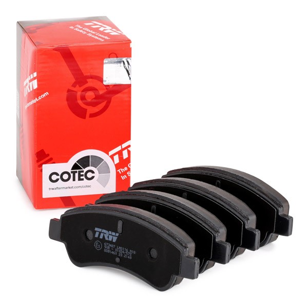 TRW Brake pad set Article number: GDB1463 cheaply