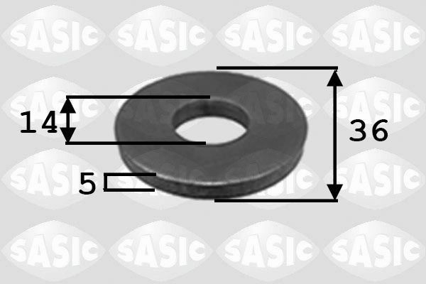 SASIC Washer, crankshaft pulley Article number: 8700014 cheaply