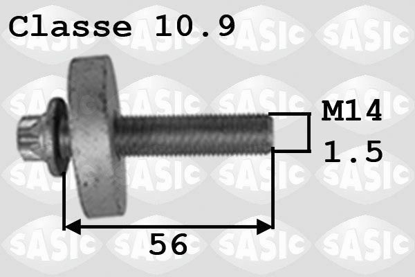 SASIC Remskiveskrue Varenummer: 8704010 billige