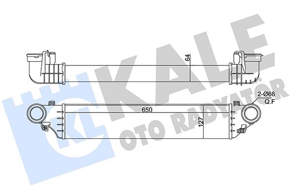 KALE OTO RADYATOR Intercooler Article number: 375690 cheaply