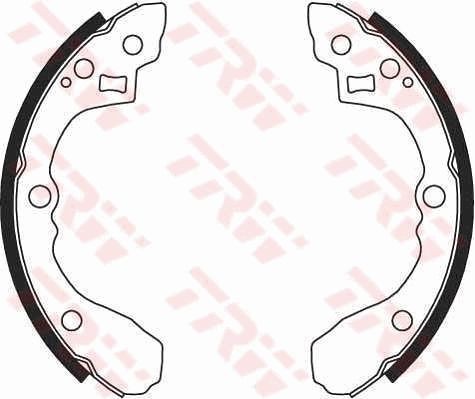 TRW Brake Shoe Set Article number: GS8692 cheaply
