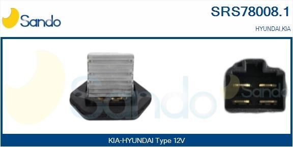 SANDO SCH84011.7 Turbo kassett 2 1.5 D (DJ5FS) 105 HP Diisel