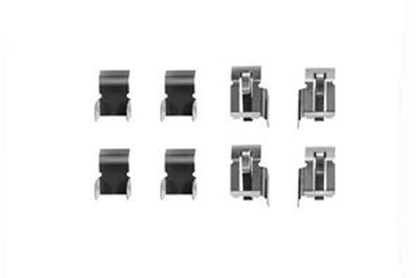 TRW PFK218 Accessory Kit, disc brake pads FOURTRAK 2.8 TD (F70, F75, F80, F85) 91 PS Diesel 1998