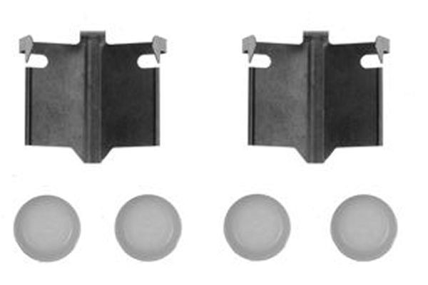 TRW PFK263 Set accesorii, placute frana TRANSIT 2.0 82 CP benzina 1992