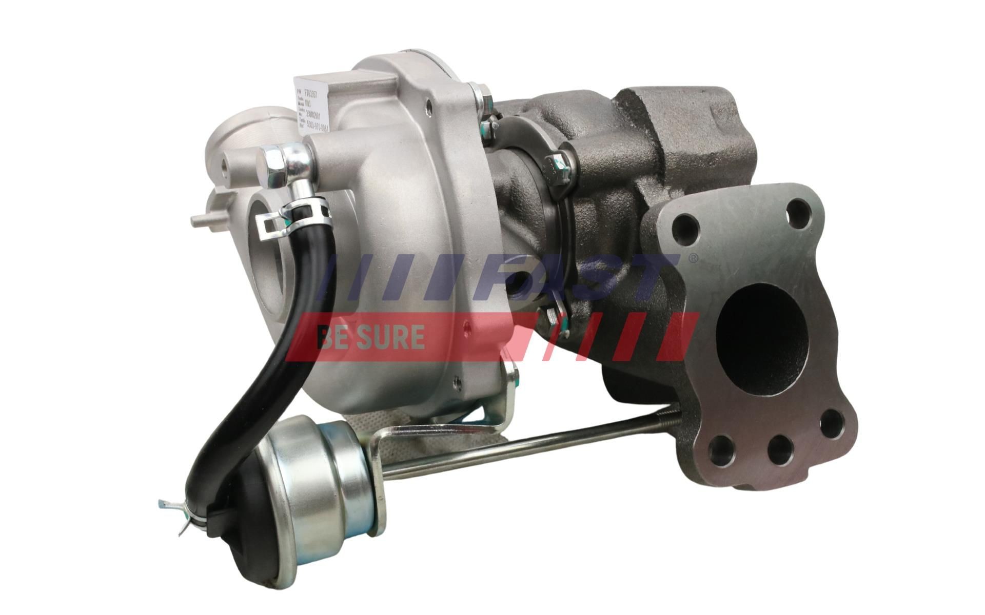 FAST FT63807 Cauruļvads, EGR vārsts KANGOO Blue dCi 75 (KJAA) 75 HP Dīzelis