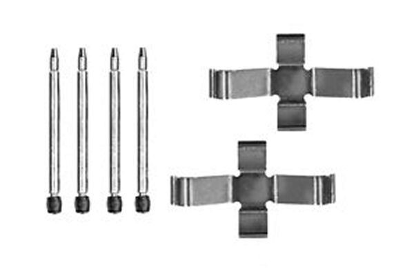 TRW PFK69 Accessory Kit, disc brake pads SAMBA 0.9 (51A601, 51A591) 42 PS Petrol 1987