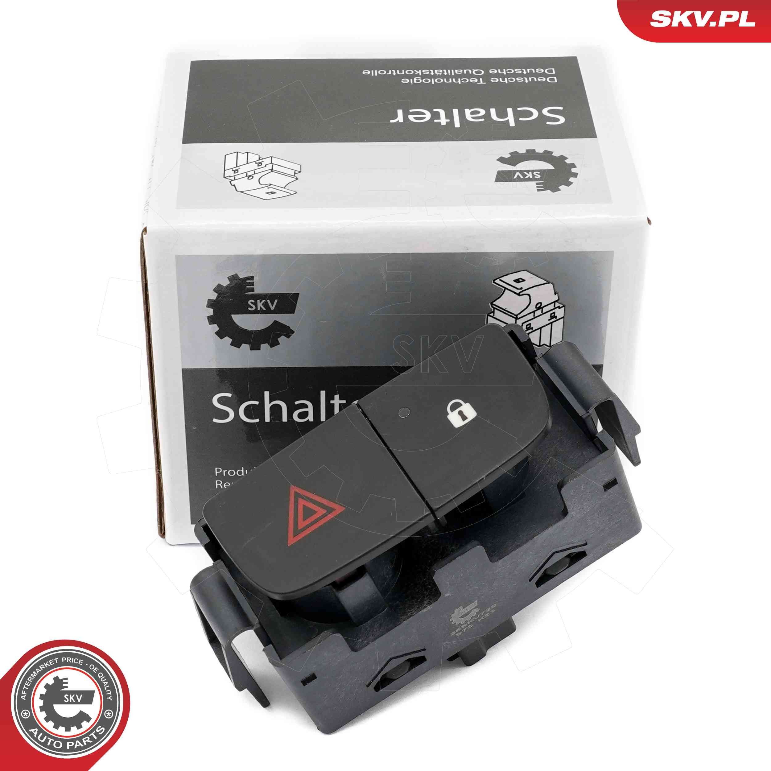 ESEN SKV 36SKV729 Hazard Light Switch TRAFIC 2.0 dCi 170 (JGMM, JGMV) 170 PS Diesel