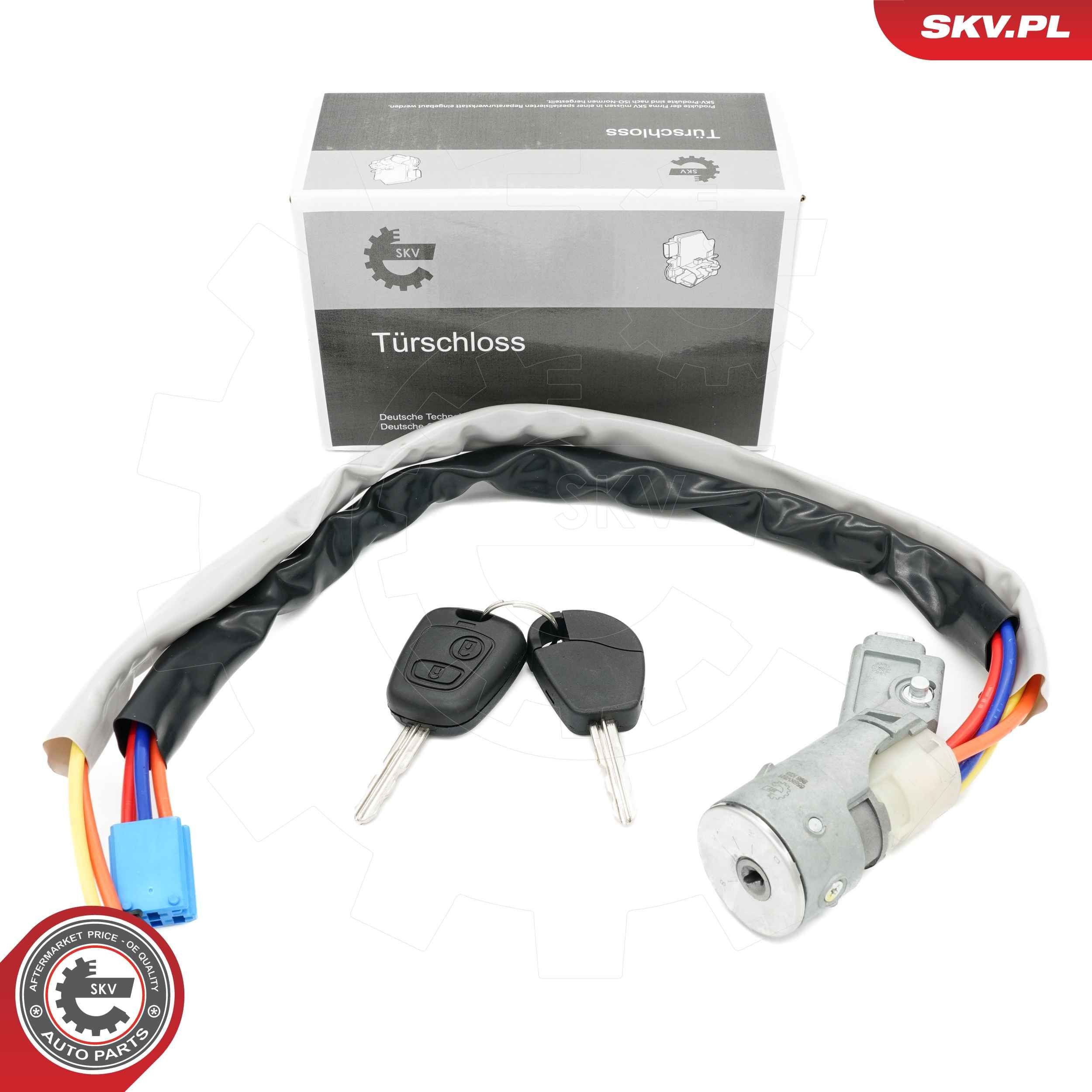 ESEN SKV 65SKV221 Steering Lock PARTNER 1.9 D 68 PS Diesel 2015