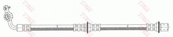 TRW Bremseslange Varenummer: PHD1026 billige