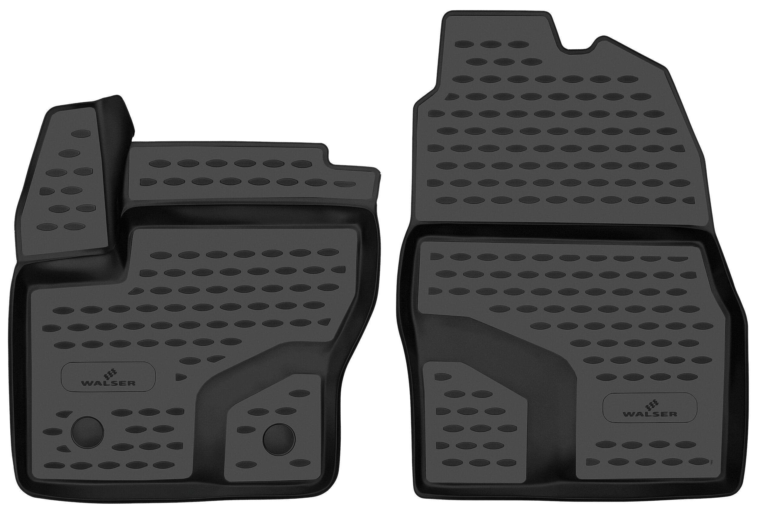 WALSER 75329 Floor mats TRANSIT CONNECT 2.5 Duratec 171 PS Petrol
