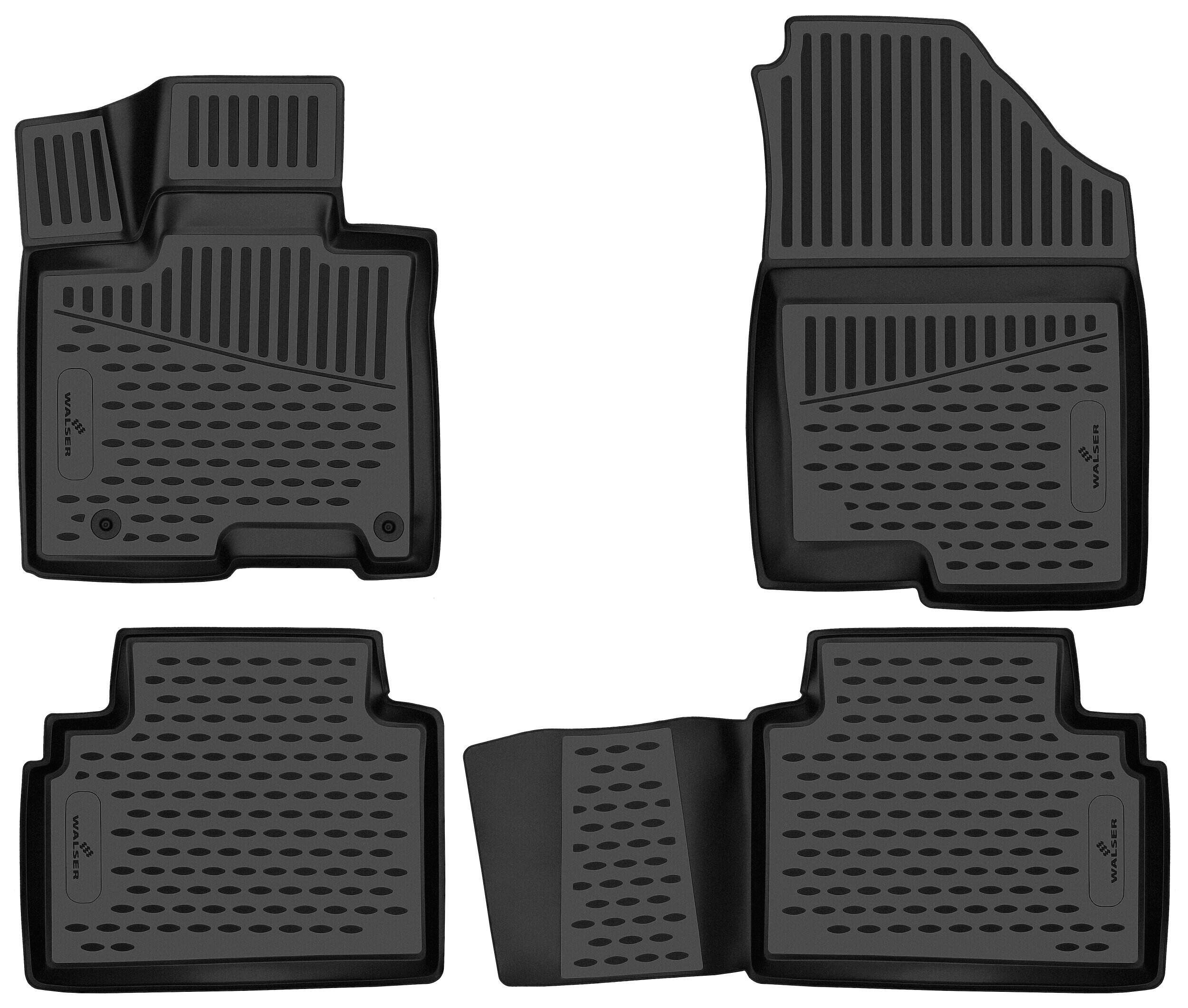 WALSER 75338 Floor mats TUCSON 1.6 T-GDI Plug-in-Hybrid HTRAC 265 PS Petrol/Electric