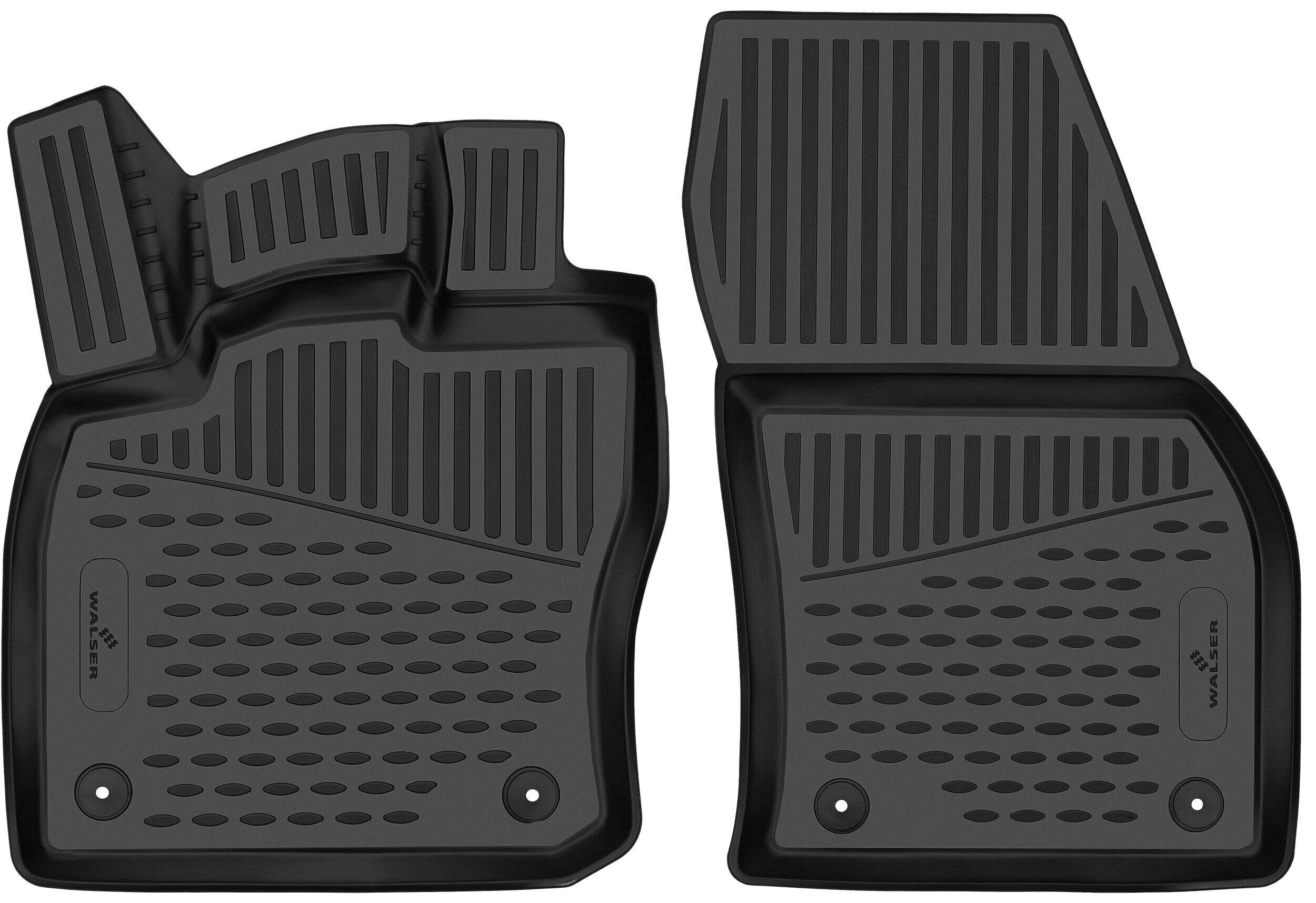 WALSER 75344 Floor mats CADDY 2.0 TDi BMT 102 PS Diesel