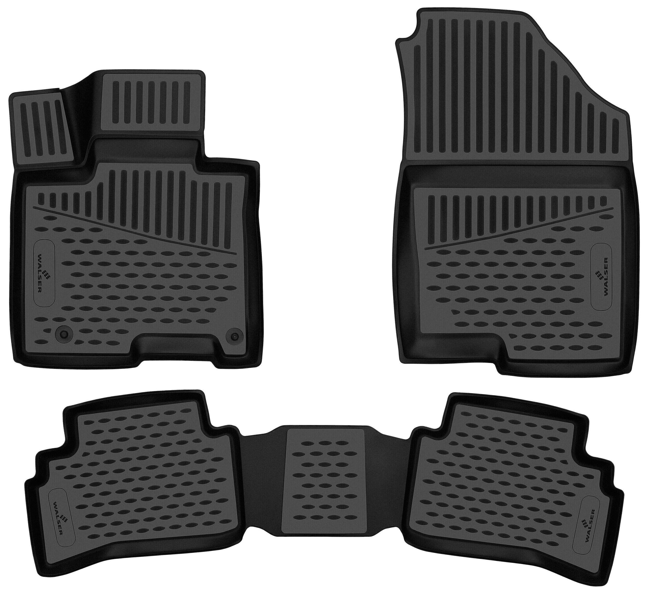 WALSER 75350 Floor mats TUCSON 1.6 T-GDI Plug-in-Hybrid HTRAC 265 PS Petrol/Electric