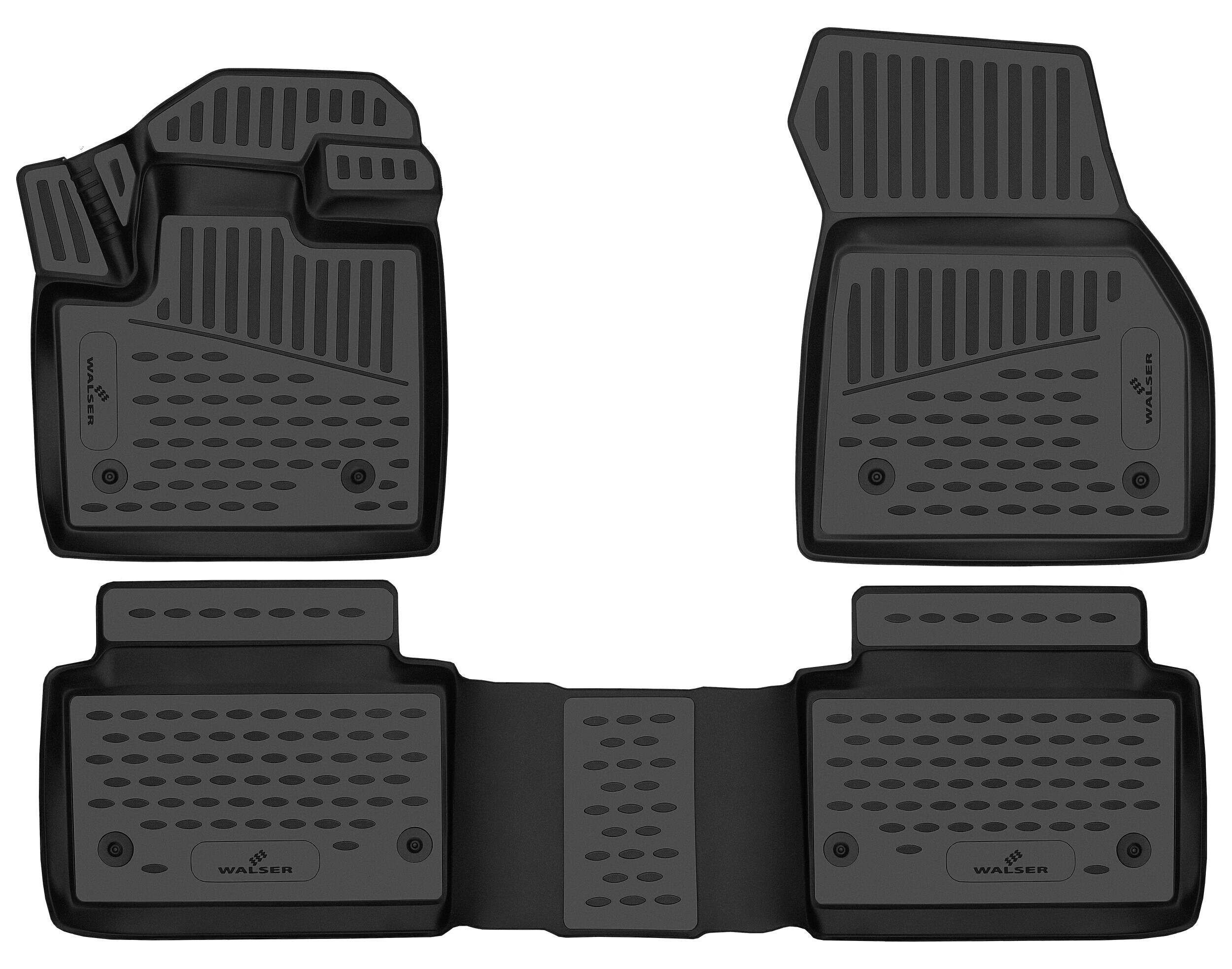 WALSER 75360 Floor mats E-PACE 1.5 P300e Plug-in Hybrid AWD 309 PS Petrol/Electric
