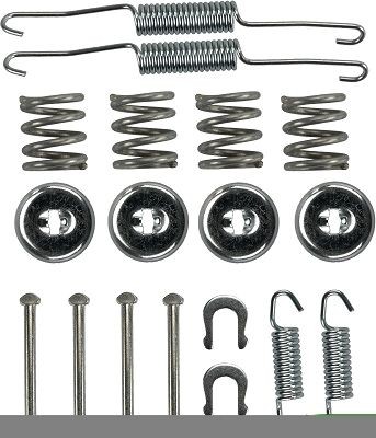 TRW SFK312 Accessory Kit, brake shoes YARIS 1.4 D-4D (NLP20_, NLP22_) 75 PS Diesel 2005