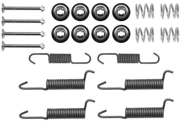 TRW SFK357 Brake shoe fitting kit PAJERO / SHOGUN 2.5 TDiC 99 PS Diesel 2000