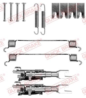 QUICK BRAKE 105-0056S Lisakomplekt, Piduriklotsid ID.4 Pure Performance 170 HP Elektri