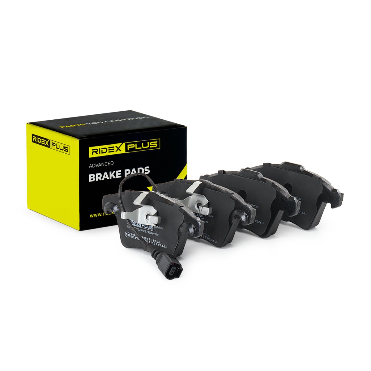 RIDEX PLUS Brake pad set Article number: 402B0157P cheaply
