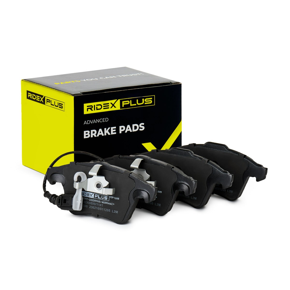 RIDEX PLUS Brake pad set Article number: 402B0668P cheaply